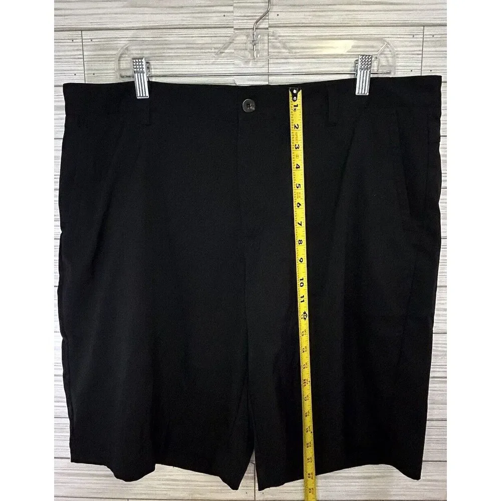 ADIDAS Climacool  Men's Black 3 White StripeGolf/Casual Shorts Size 38 Polyester